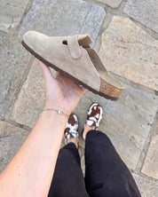 Mule Breya Taupe Homme