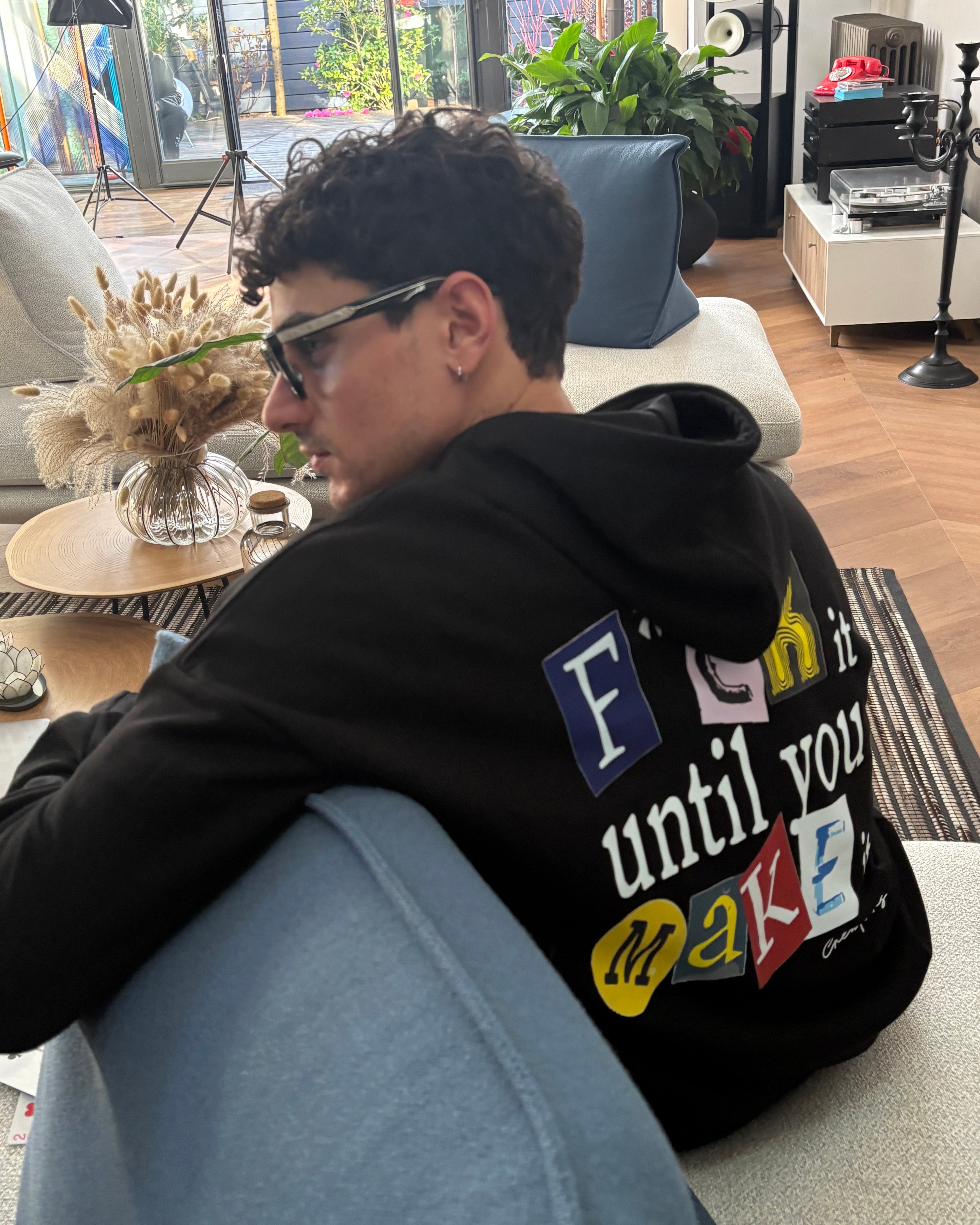 Just Make It Real Hoodie