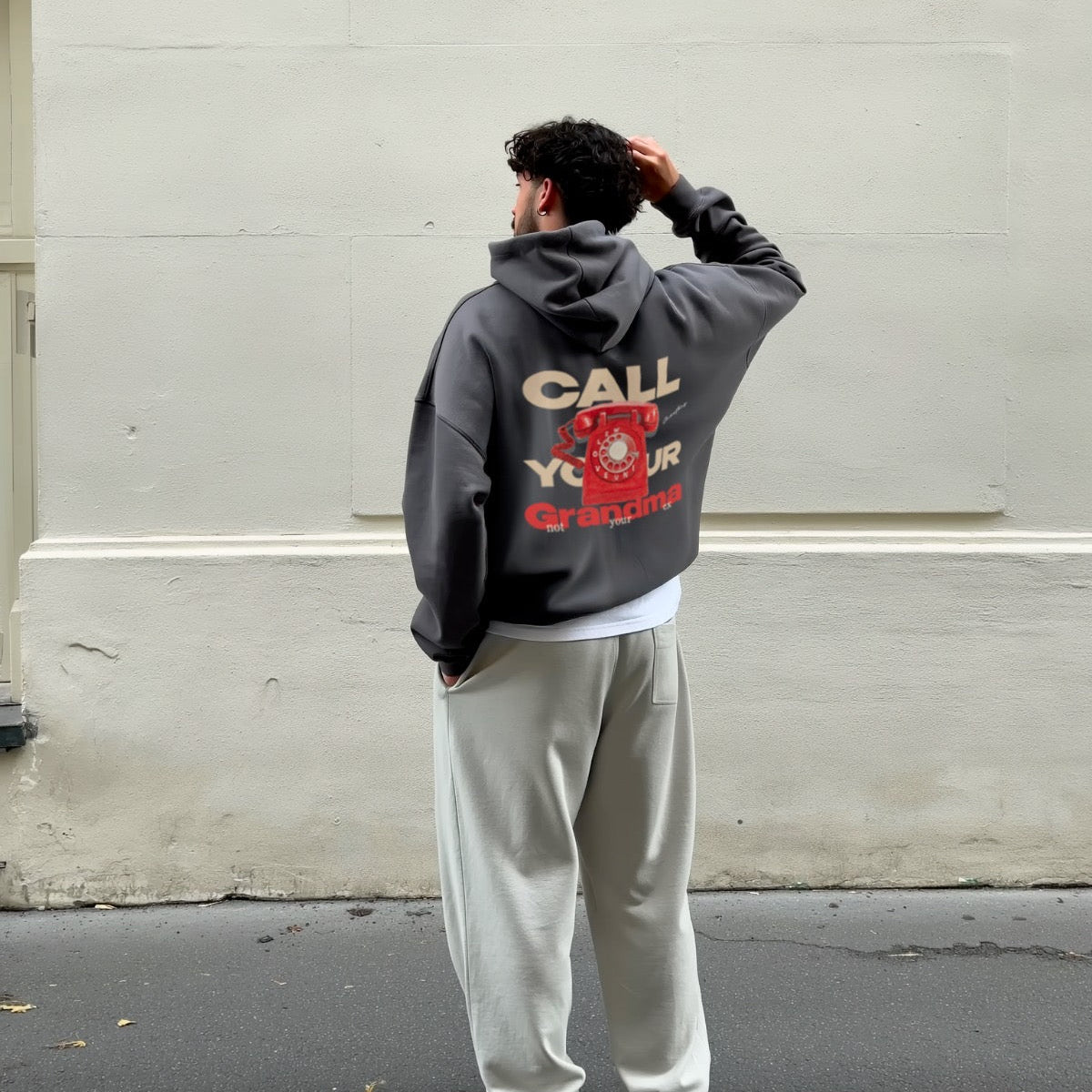 Call Grandma First Hoodie