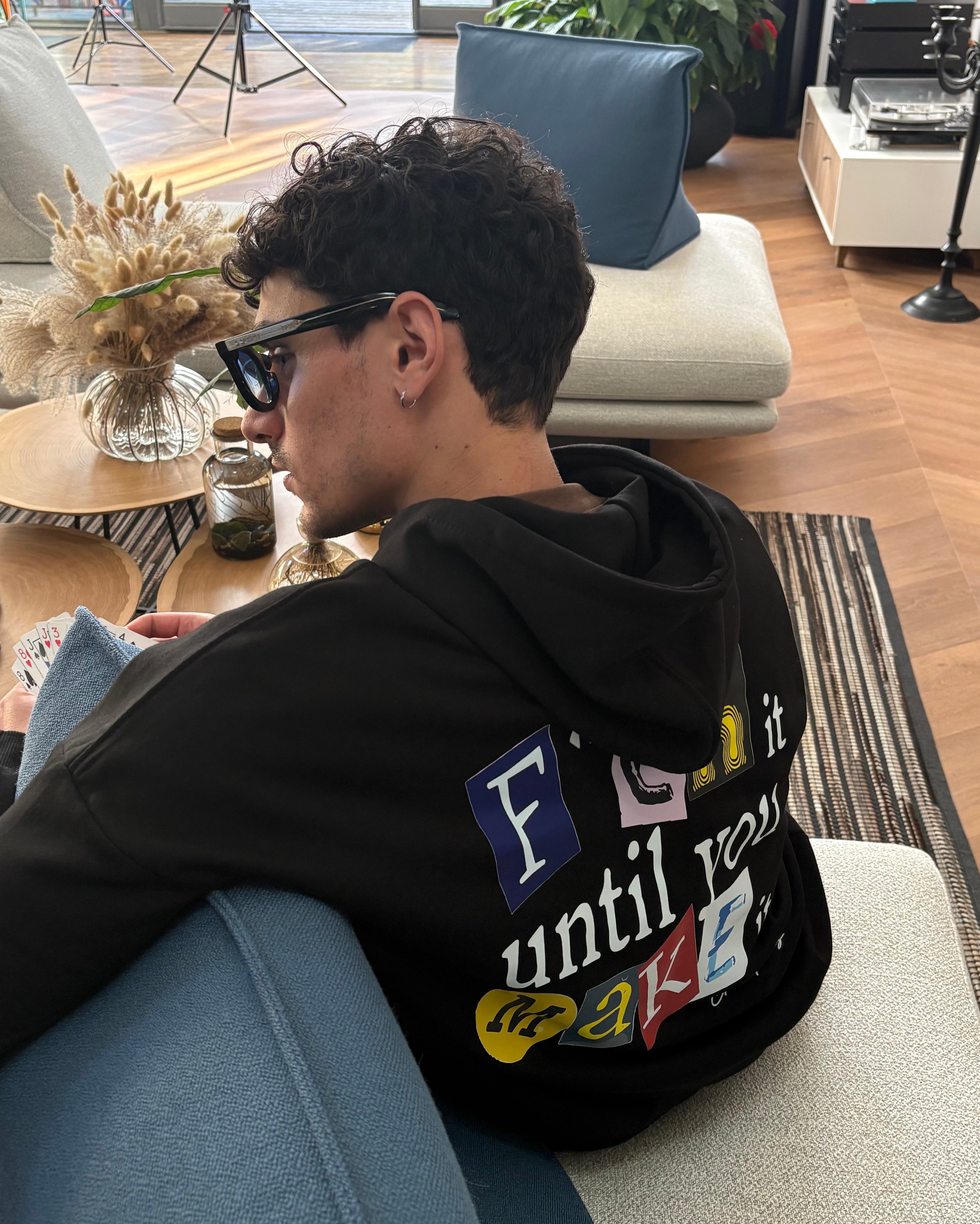 Just Make It Real Hoodie