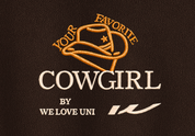 Cowgirl Embroidery Zip Up