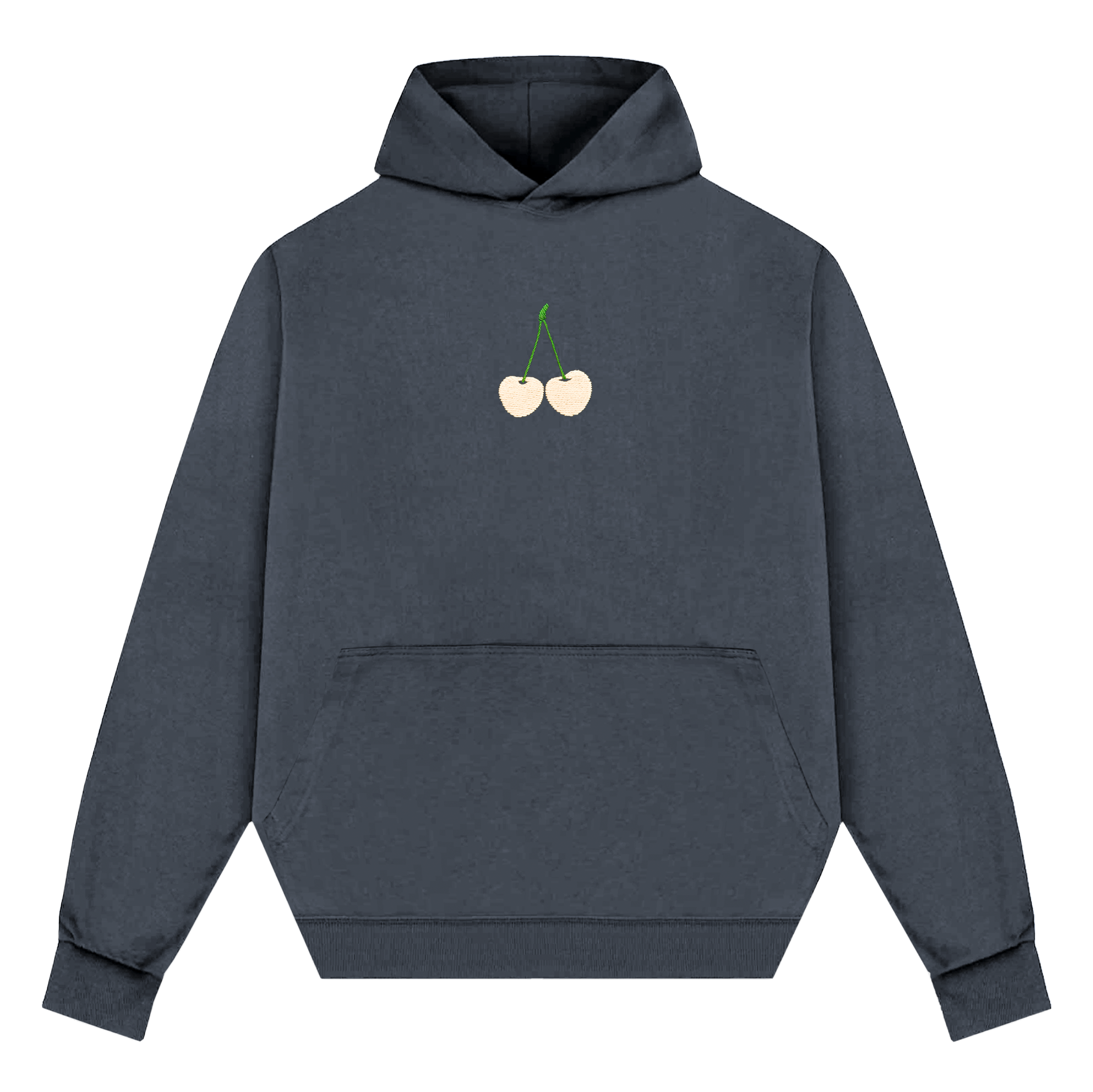 Cherry Embroidery Hoodie