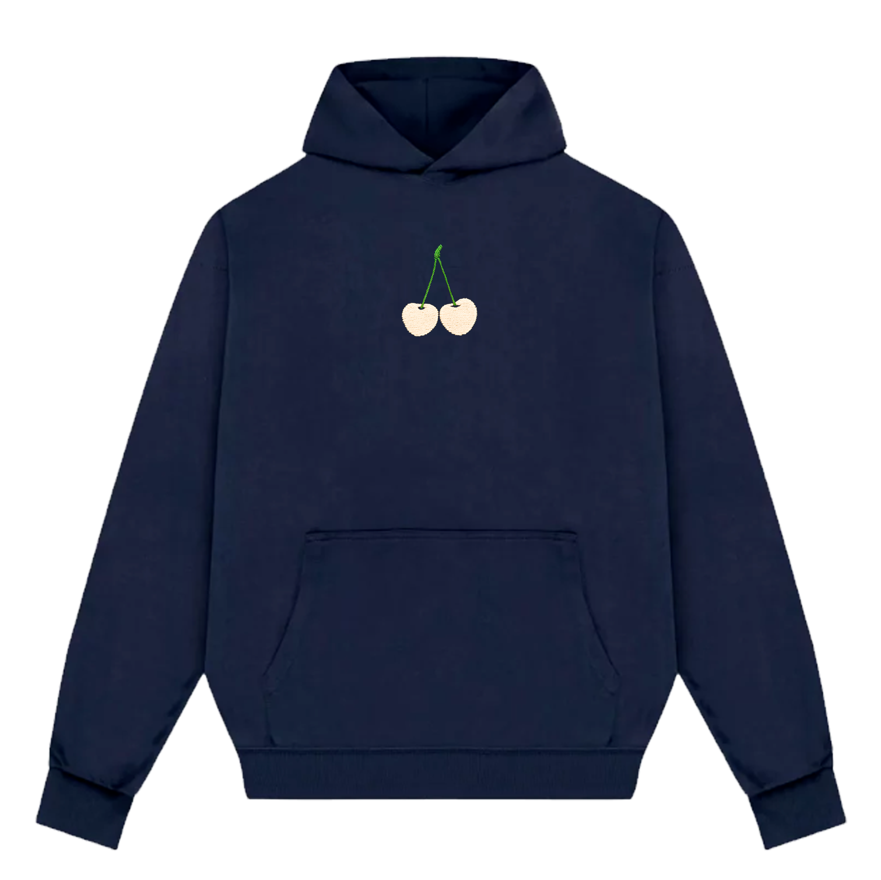Cherry Embroidery Hoodie
