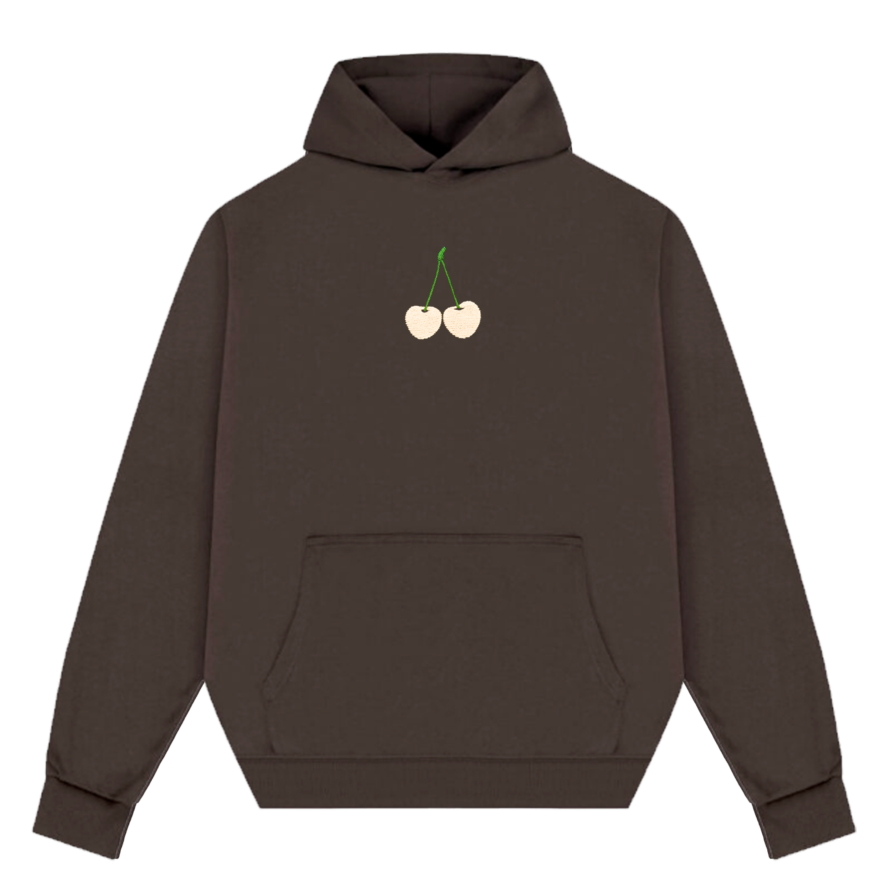 Cherry Embroidery Hoodie