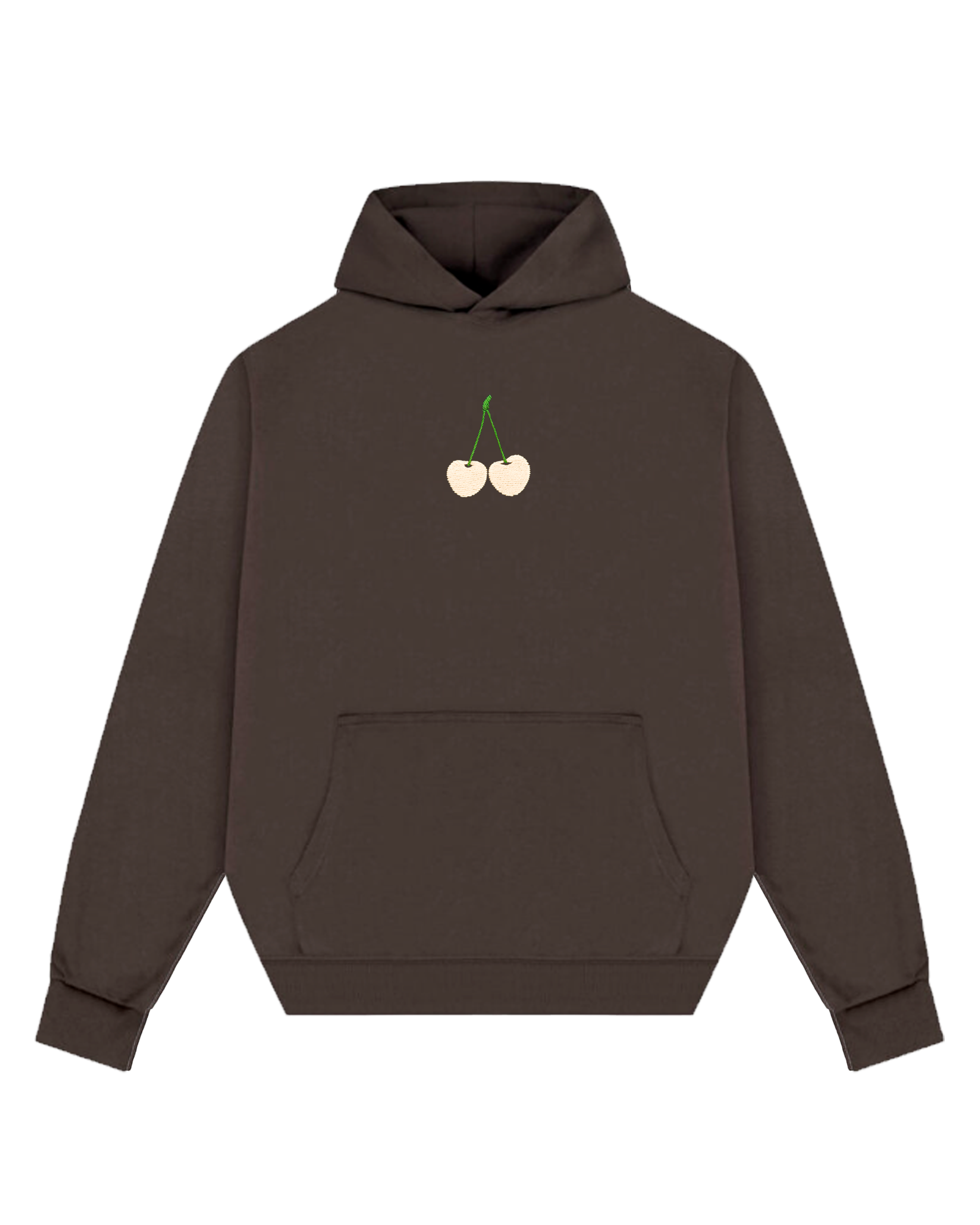 Cherry Embroidery Hoodie