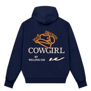 Cowgirl Embroidery Hoodie