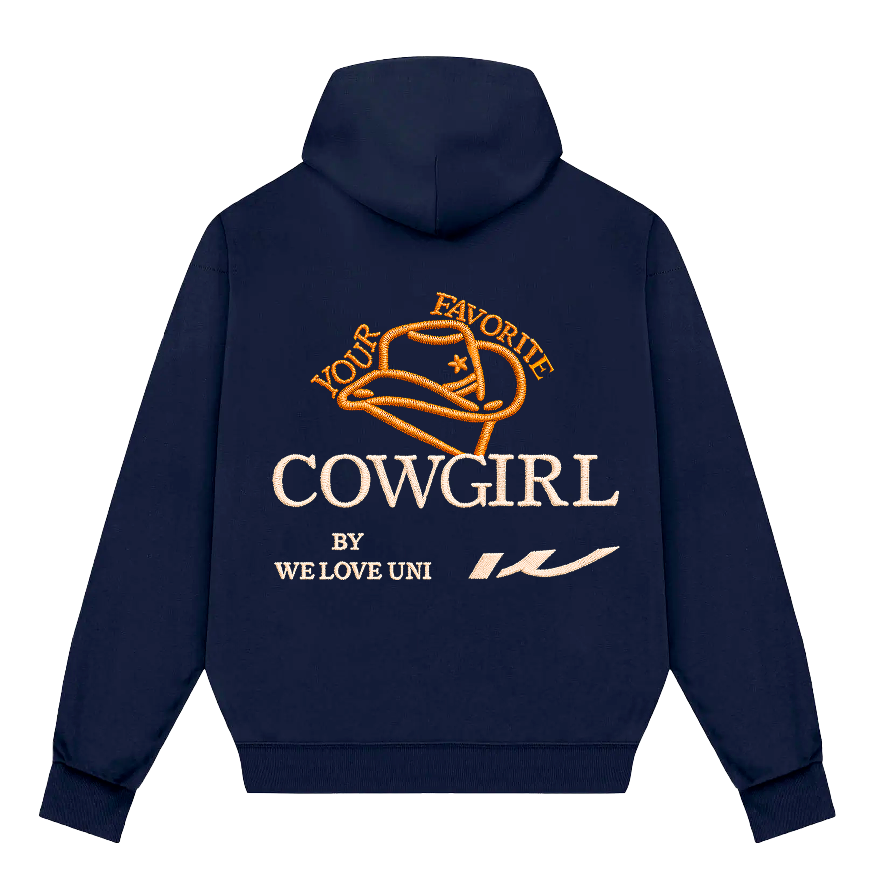 Cowgirl Embroidery Hoodie