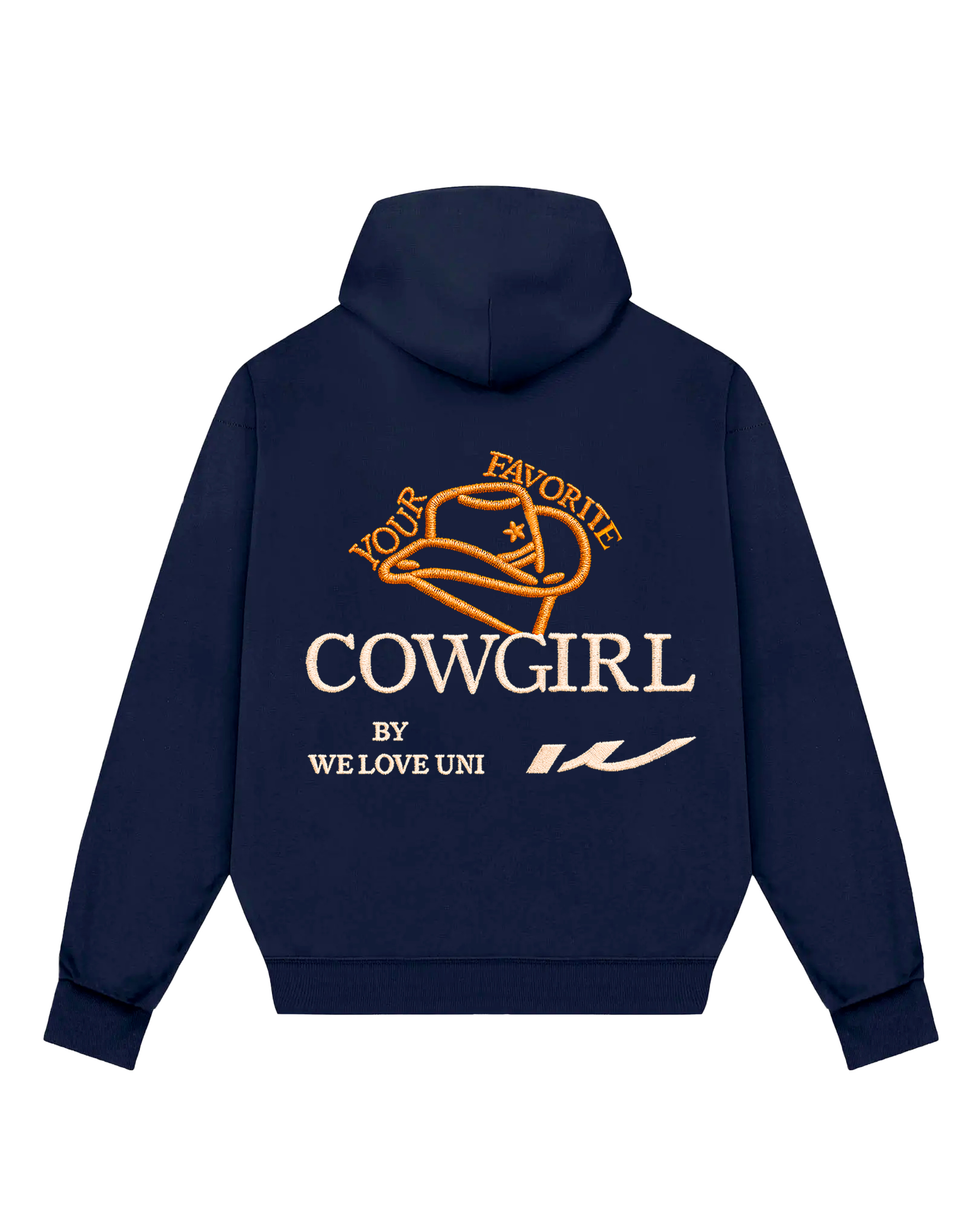 Cowgirl Embroidery Hoodie