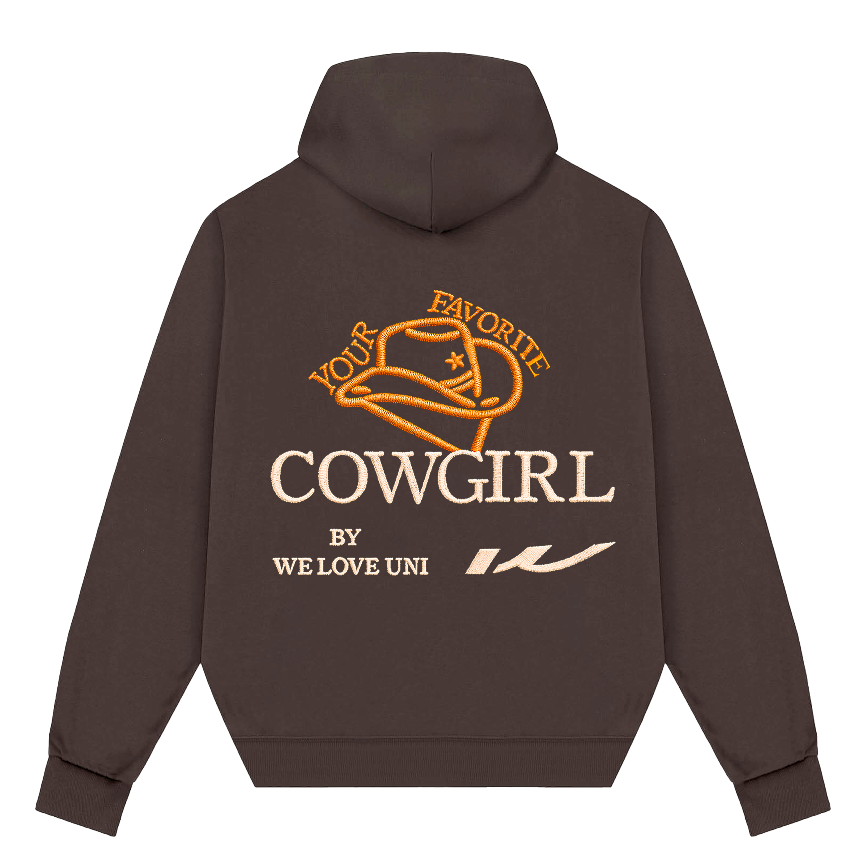 Cowgirl Embroidery Hoodie