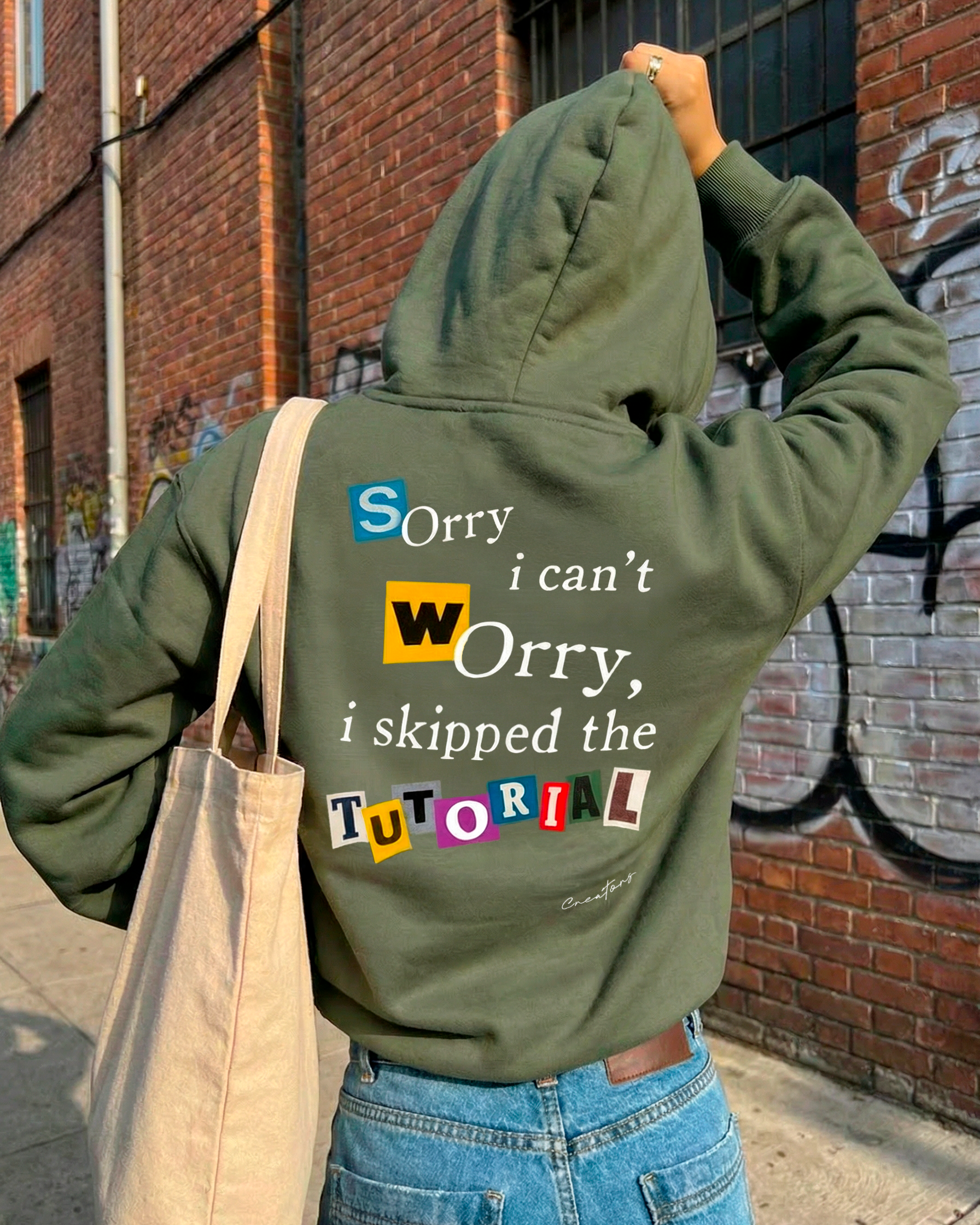 No Tutorial Needed Hoodie