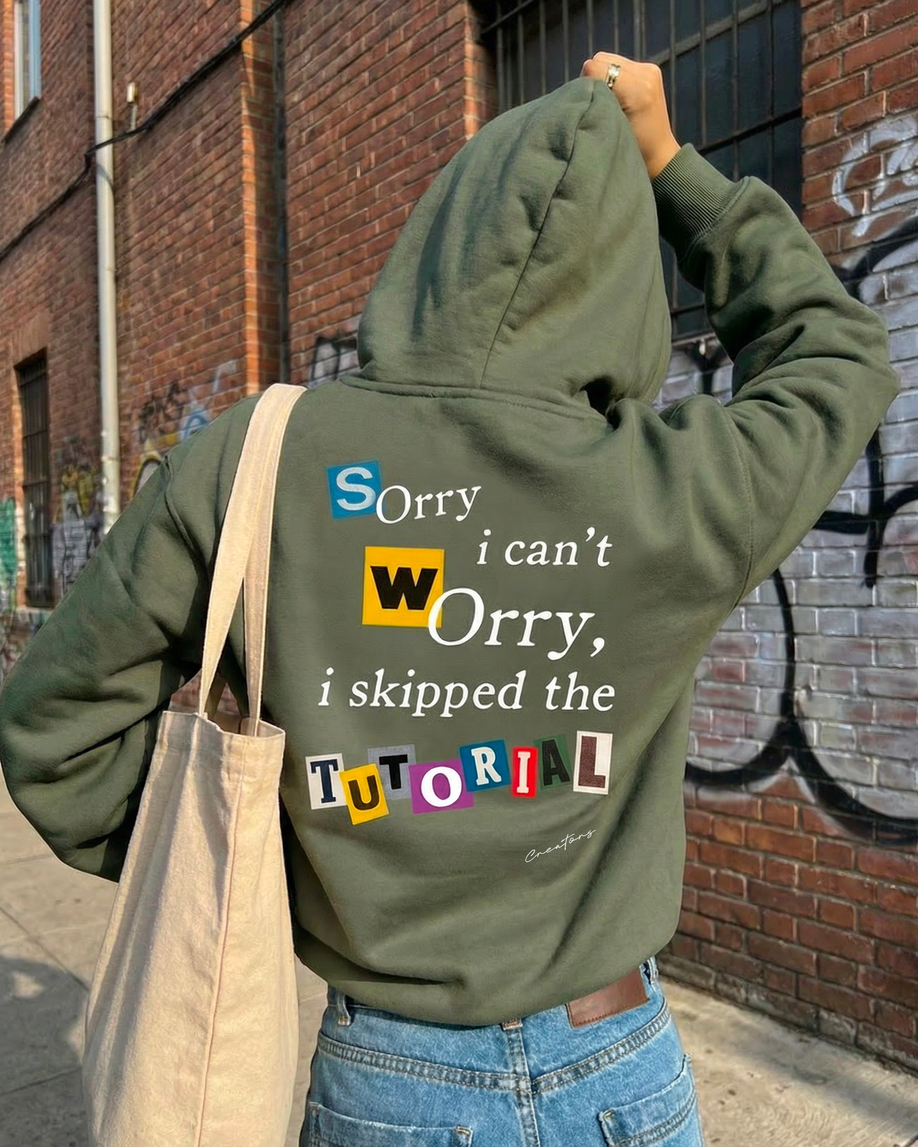No Tutorial Needed Hoodie
