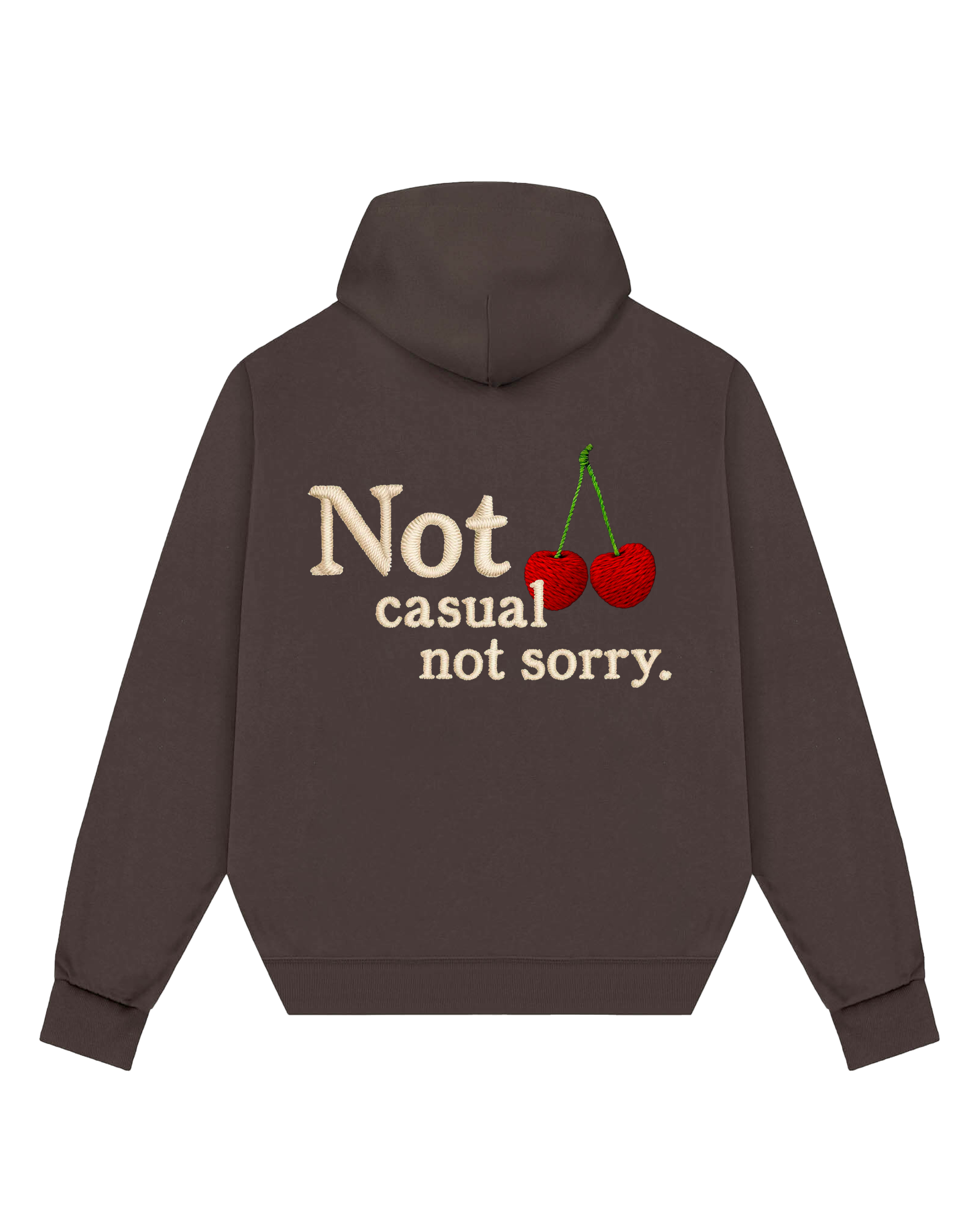Casual Embroidery Hoodie