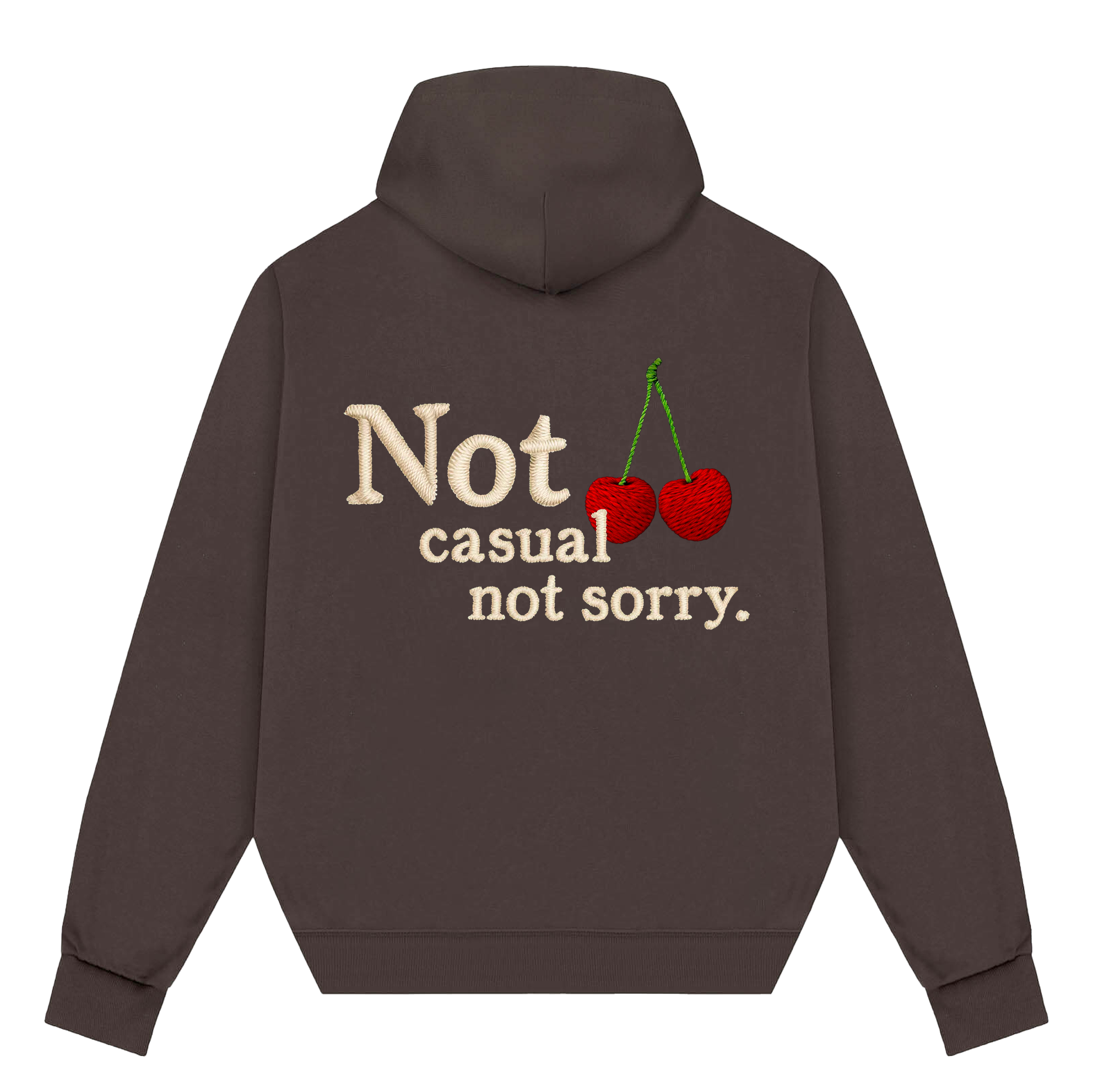 Casual Embroidery Hoodie