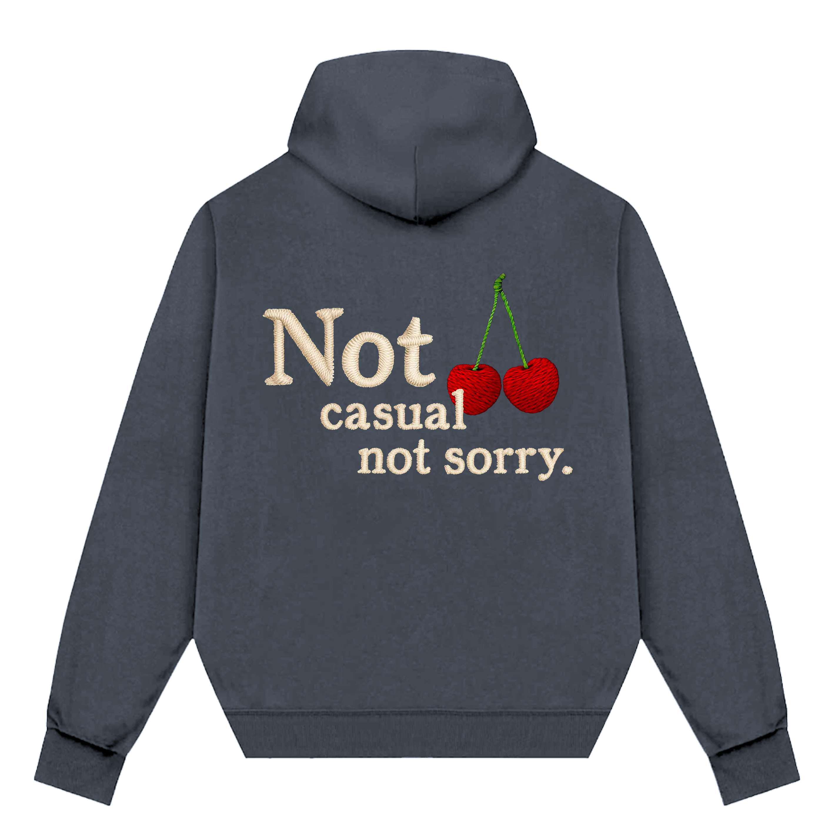 Casual Embroidery Hoodie