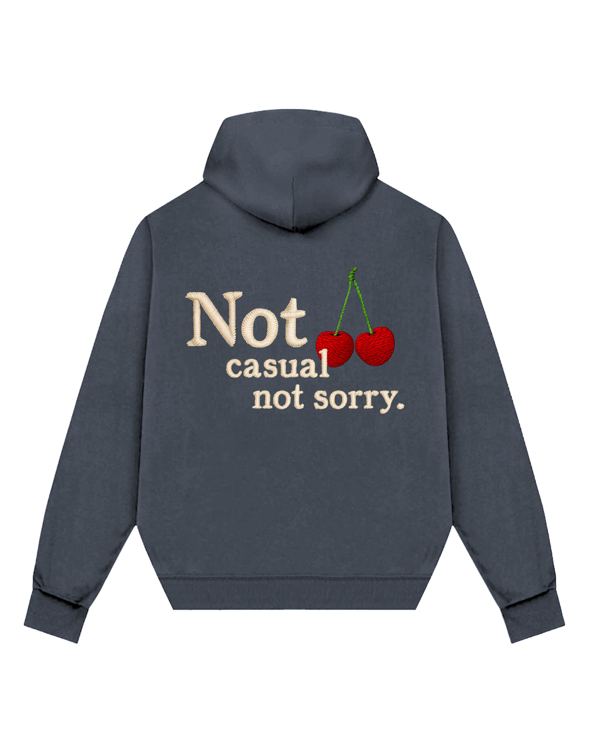 Casual Embroidery Hoodie