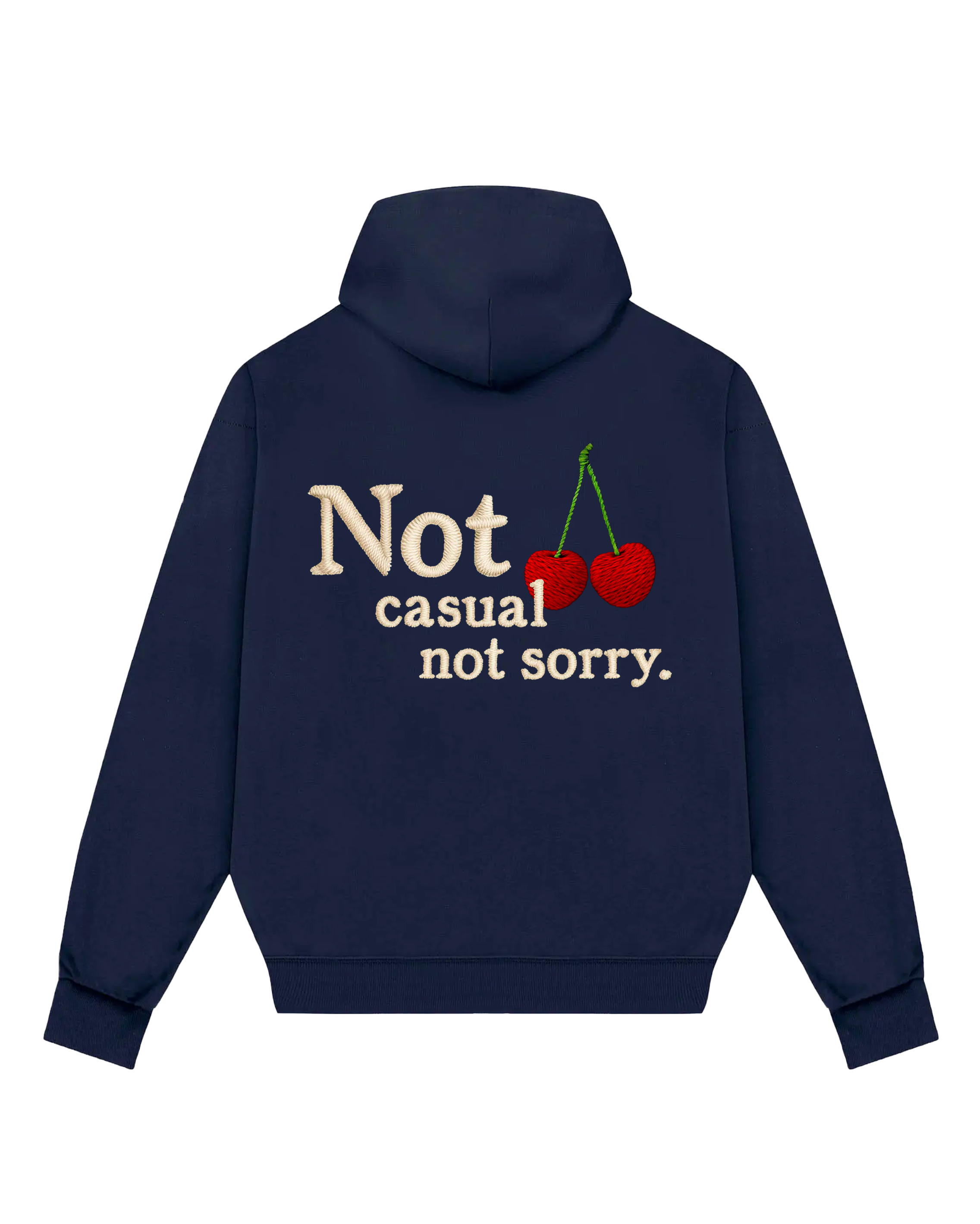 Casual Embroidery Hoodie