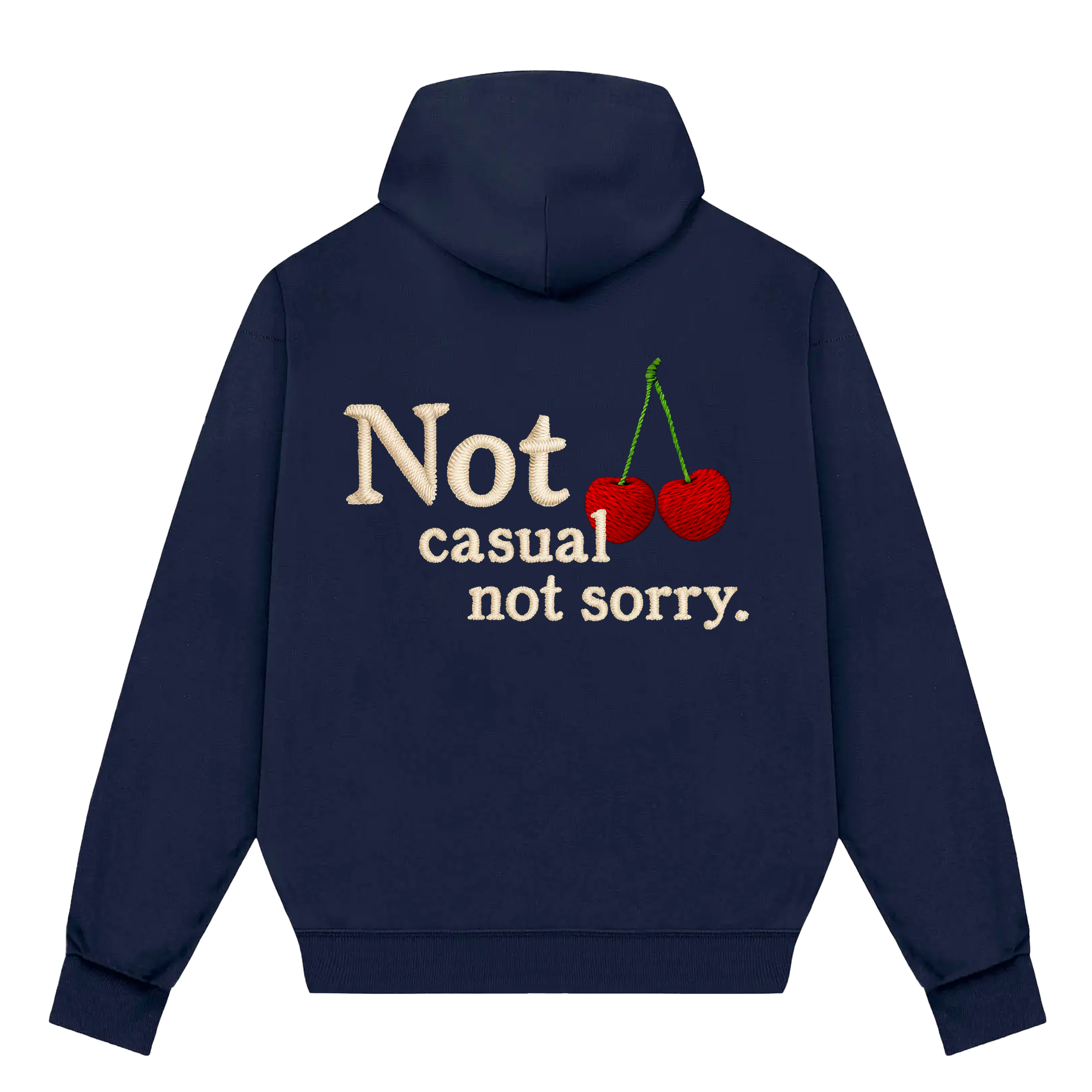 Casual Embroidery Hoodie