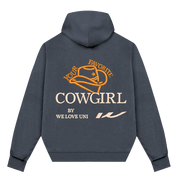Cowgirl Embroidery Hoodie