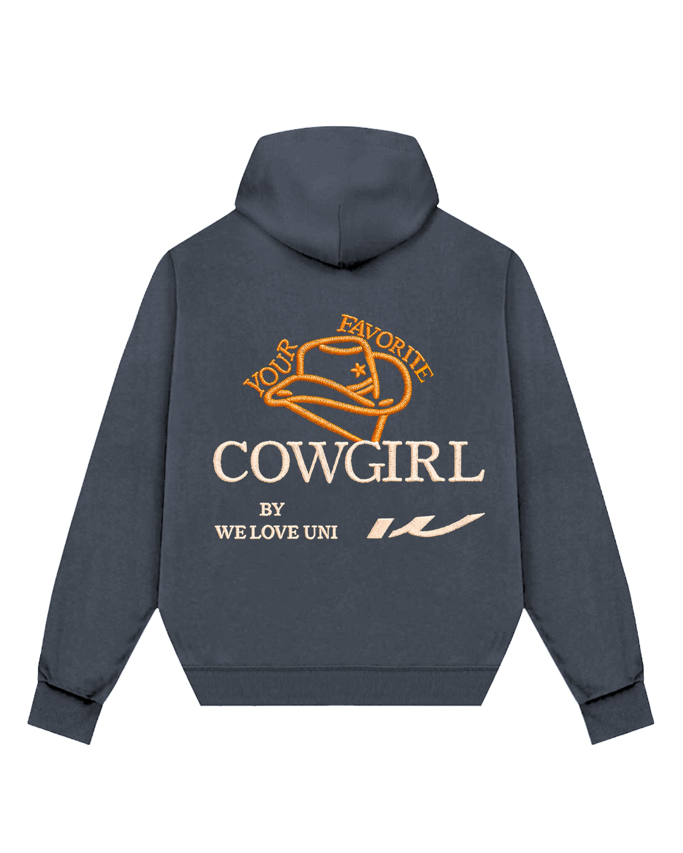 Cowgirl Embroidery Hoodie