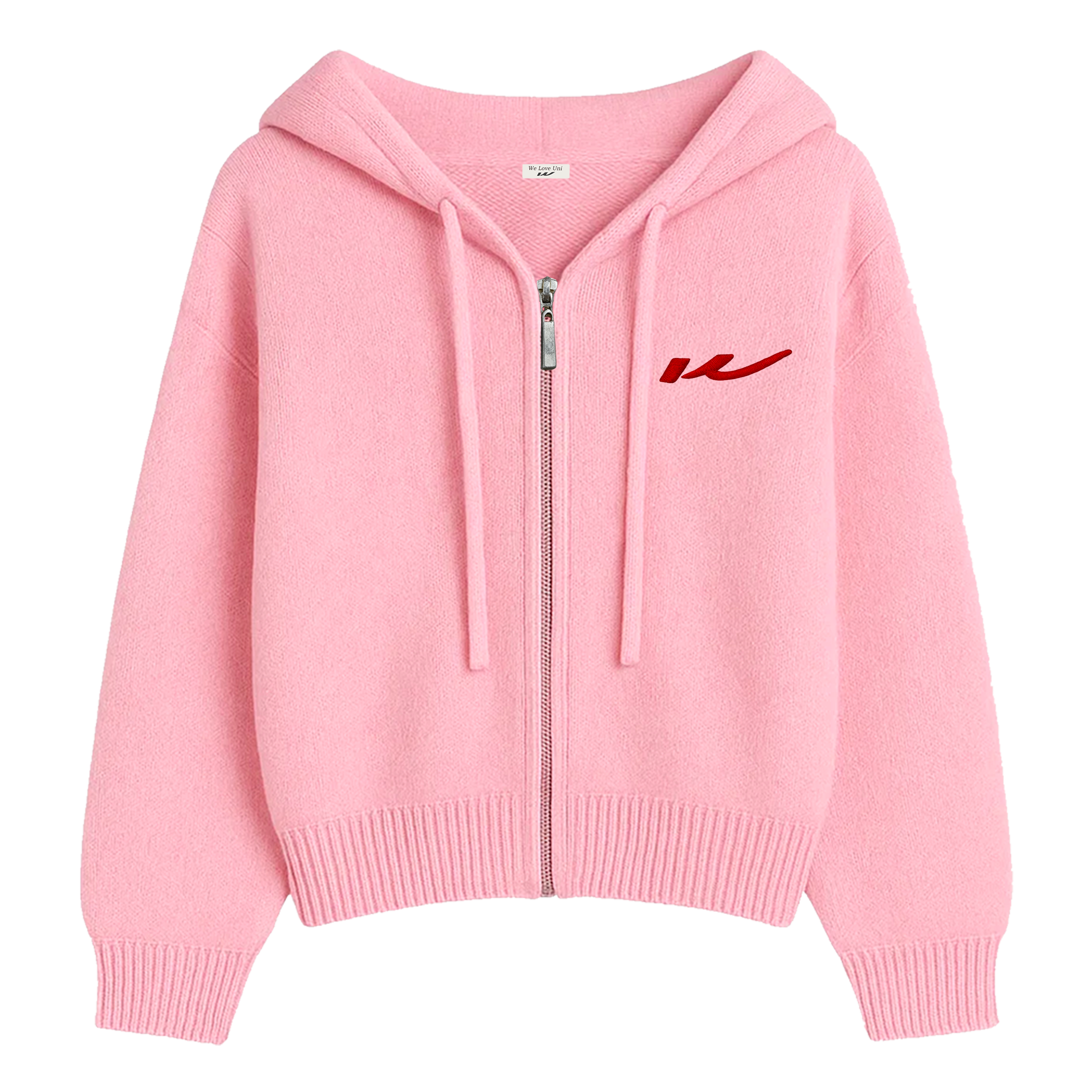 Cowgirl Embroidery Zip Up